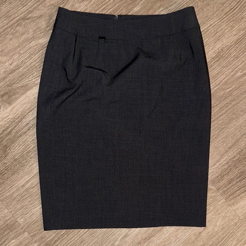 Calvin Klein Charcoal Pencil Skirt